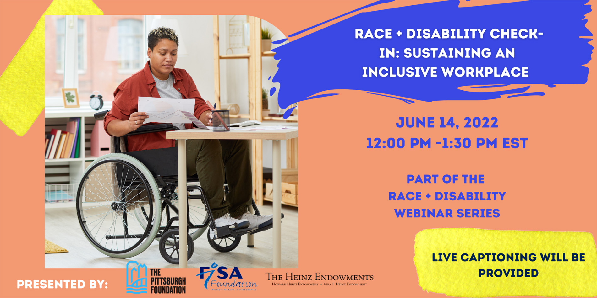 Race + Disability Check-in: Sustaining an Inclusive Workplace
